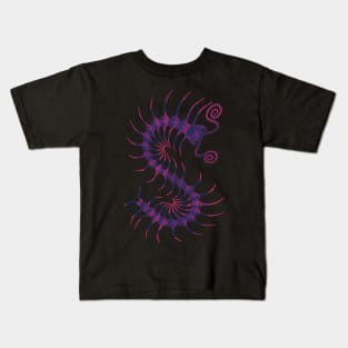 Purple Haze Centipede Kids T-Shirt